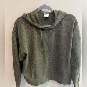 Nike leopard hoodie